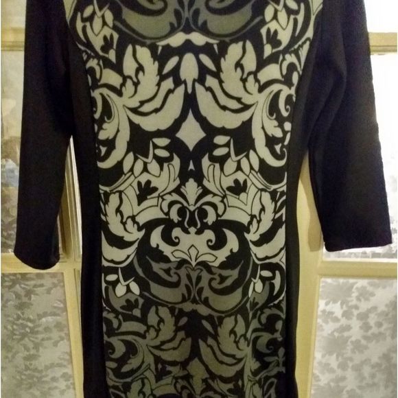 New York & Company Stretch Color block dress - Picture 10 of 13